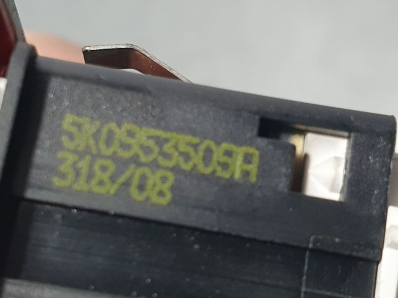 Recambio de warning para volkswagen golf vi (5k1) advance referencia OEM IAM 5K0953509A  