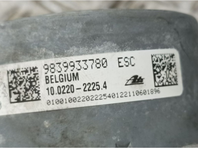 Recambio de abs para opel corsa f edition referencia OEM IAM 9839933780 10022022254 ATE