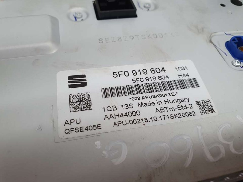 Recambio de sistema navegacion gps para seat toledo (kg3) style referencia OEM IAM 5F0919604  