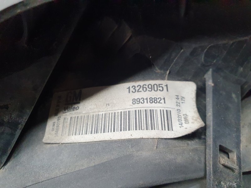 Recambio de piloto trasero derecho para opel corsa d catch me referencia OEM IAM 13269051 89318821 VALEO