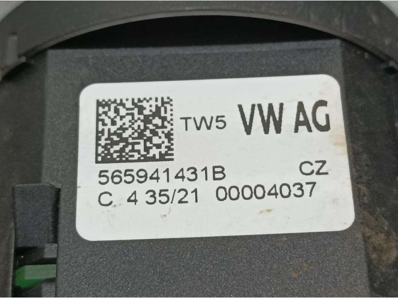 Recambio de mando luces para skoda kamiq (nw4) active referencia OEM IAM 565941431B  