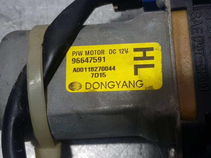 Recambio de elevalunas trasero izquierdo para chevrolet epica lt referencia OEM IAM 96647591 A00118270044 DONGYANG ELÉCTRICO2 PI