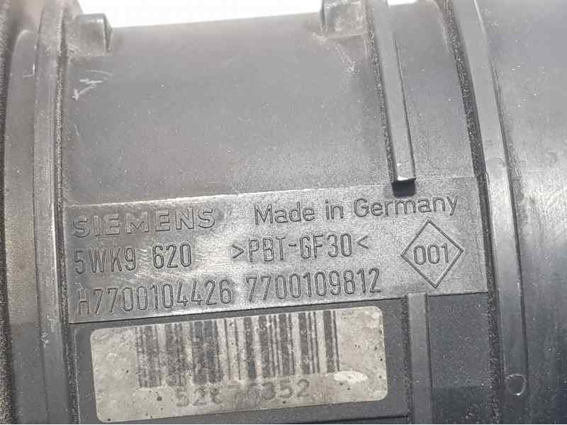 Recambio de caudalimetro para renault scenic (ja..) 1.9 dti rxe referencia OEM IAM 7700109812 5WK9320 SIEMENS