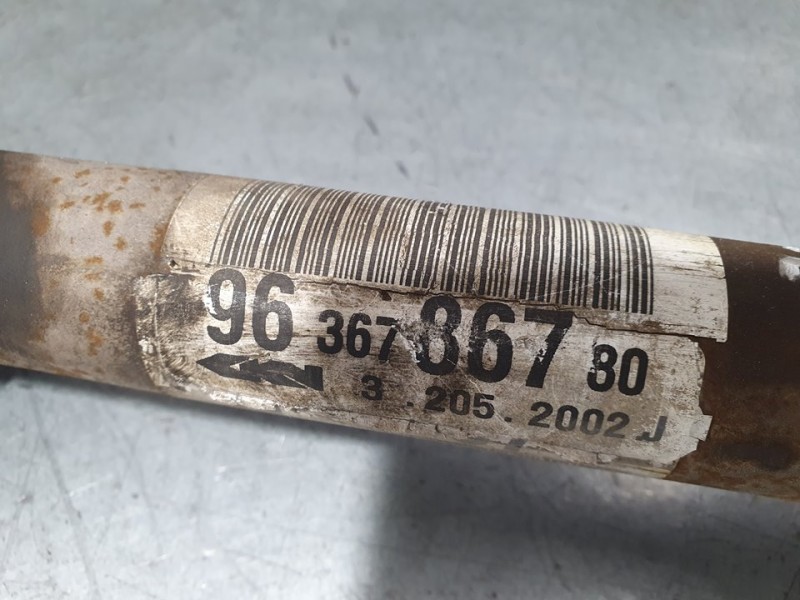 Recambio de transmision delantera izquierda para peugeot 307 (s1) xt referencia OEM IAM 9636786780  