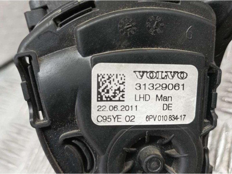 Recambio de potenciometro pedal para volvo xc60 kinetic awd referencia OEM IAM 31329061 6PV01083418 
