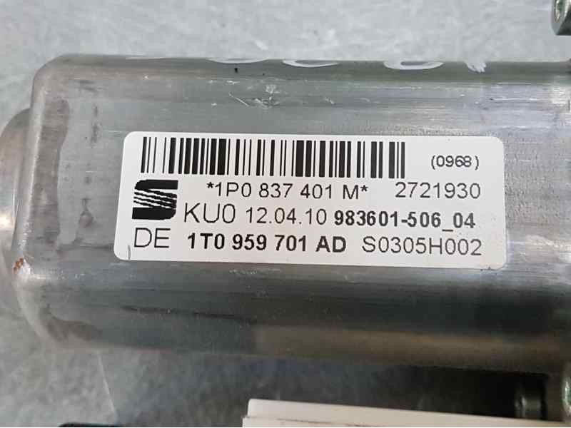 Recambio de elevalunas delantero izquierdo para seat leon (1p1) reference referencia OEM IAM 1T0959701AD  ELECTRICO