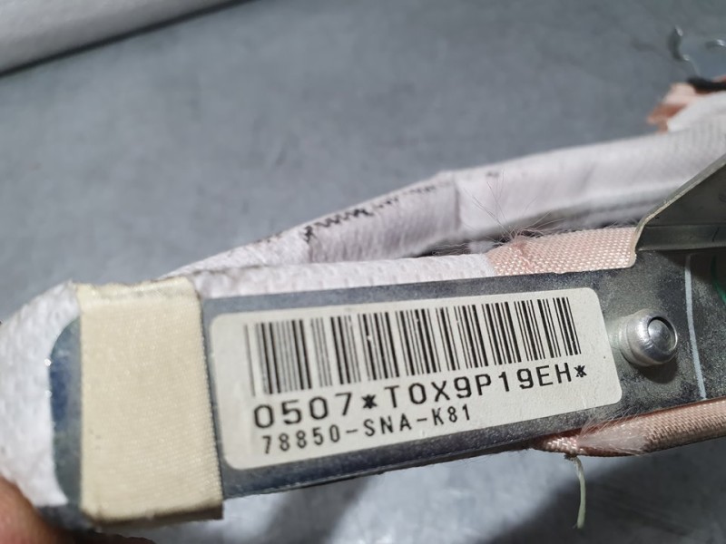 Recambio de airbag cortina delantero izquierdo para honda civic berlina 4 hybrid (fd3) básico referencia OEM IAM 78850SNAK81  
