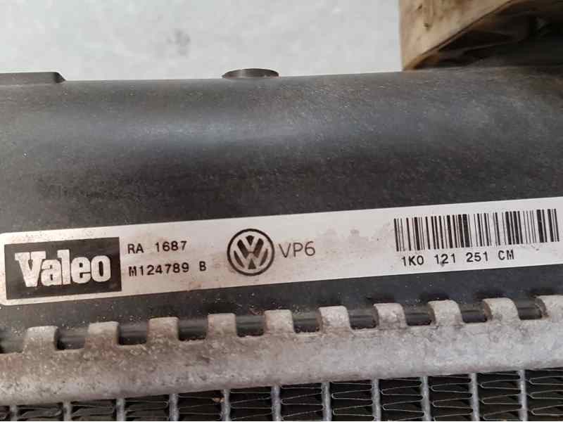 Recambio de radiador agua adicional para seat leon (1p1) reference referencia OEM IAM 1K0121251CM M124789B VALEO