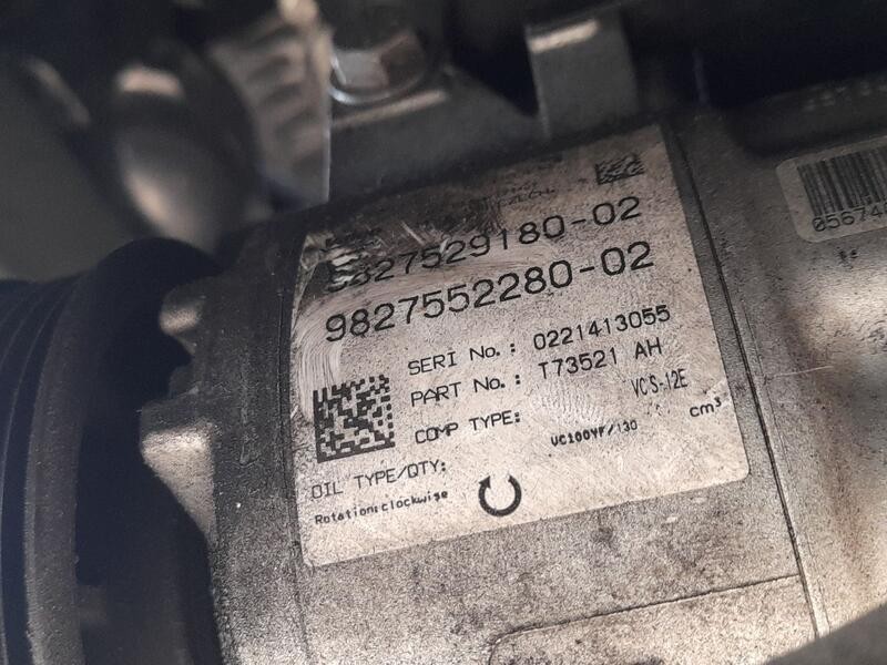 Recambio de compresor aire acondicionado para citroën c5 aircross (ac_, aj_, ar_, a4_) 1.2 puretech 130 (arhnsj) referencia OEM 