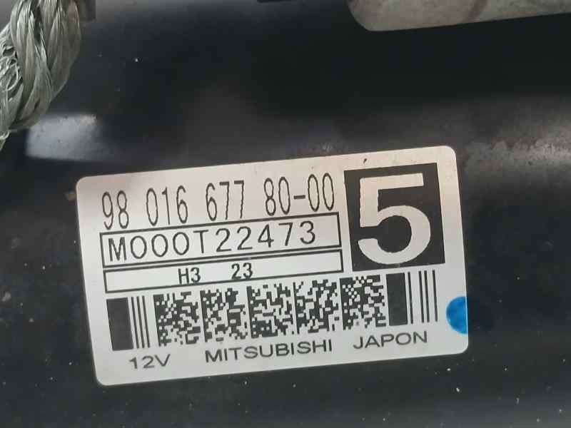Recambio de motor arranque para citroën ds4 style referencia OEM IAM 9801667780 M000T22473 MITSUBISHI