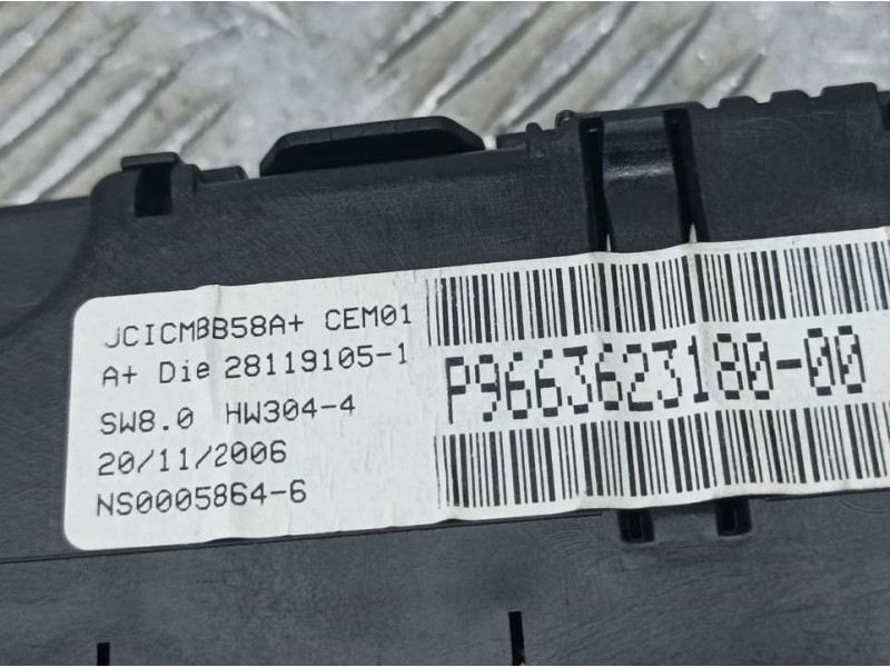 Recambio de cuadro instrumentos para citroën c4 grand picasso exclusive referencia OEM IAM 9663623180 28119105 
