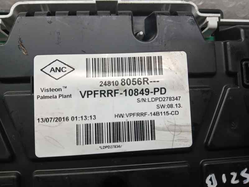 Recambio de cuadro instrumentos para renault captur life referencia OEM IAM 248108056R  