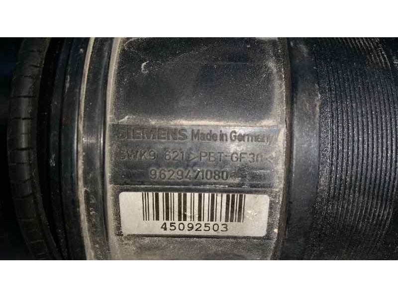 Recambio de caudalimetro para peugeot 306 break boulebard referencia OEM IAM 5WK9621 9629471080 SIEMENS