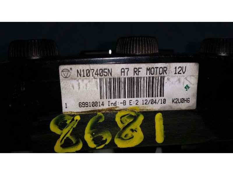 Recambio de mando calefaccion / aire acondicionado para peugeot 207 confort referencia OEM IAM N107405N  