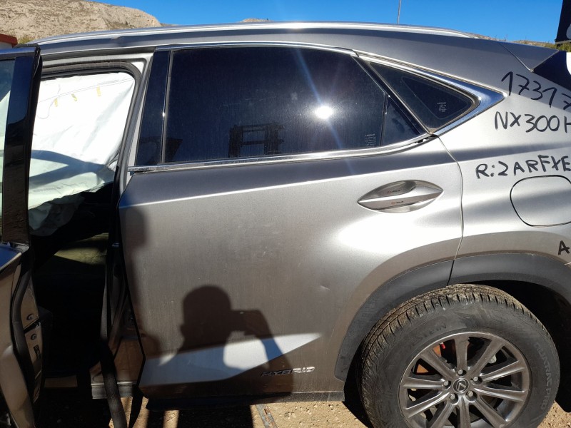 Recambio de puerta trasera izquierda para lexus nx (_z1_) 300h (ayz10_) referencia OEM IAM 6700478020 TOCADA 