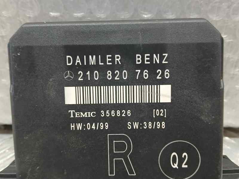 Recambio de modulo electronico para mercedes-benz clase e (w210) berlina 220 cdi referencia OEM IAM 2108207626 356826 TEMIC