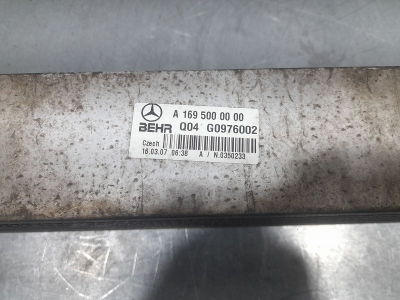 Recambio de intercooler para mercedes-benz clase a (w169) a 180 cdi (169.007, 169.307) referencia OEM IAM A1695000000 Q04G097600