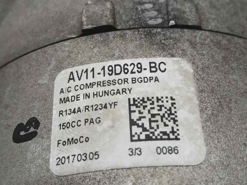 Recambio de compresor aire acondicionado para ford fiesta (ccn) st-line referencia OEM IAM AV1119D629BC  