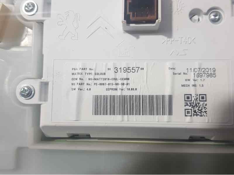 Recambio de cuadro instrumentos para peugeot 2008 (--.2013) allure referencia OEM IAM 983286558000 PE0007015NRSB01 