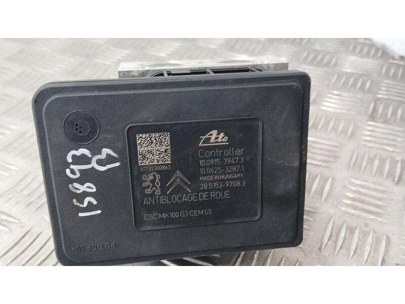 Recambio de abs para citroën c-elysée feel referencia OEM IAM 9817031680 ATE 10022008814