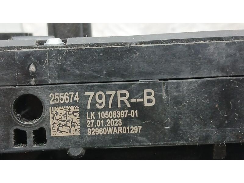 Recambio de mando luces y limpia para renault kangoo iii monospace blue dci 95 (kjab) referencia OEM IAM 255674797R  10508397