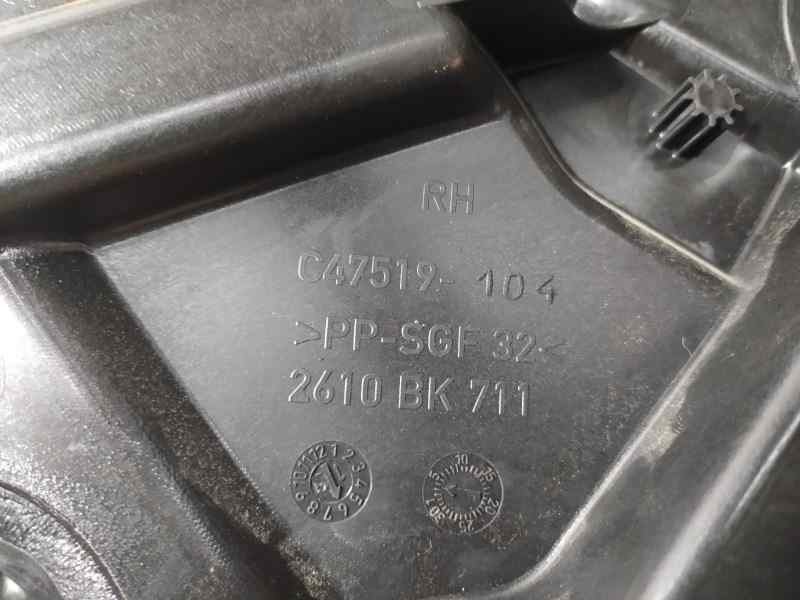 Recambio de elevalunas trasero derecho para jeep compass ii limited 4x2 referencia OEM IAM C47519104  ELECTRICO 2 PINS