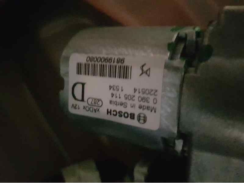 Recambio de motor limpia trasero para peugeot 2008 (p1) e-active referencia OEM IAM 9819900080 0390205114 BOSCH