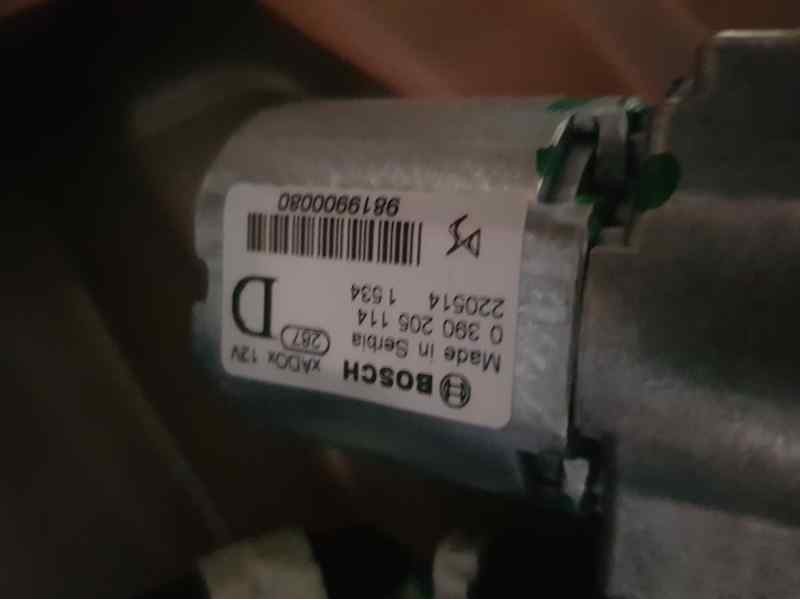 Recambio de motor limpia trasero para peugeot 2008 (p1) e-active referencia OEM IAM 9819900080 0390205114 BOSCH