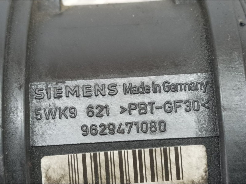 Recambio de caudalimetro para peugeot 307 break / sw (s1) sw pack referencia OEM IAM 9629471080 5WK9621 SIEMENS
