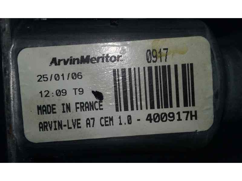 Recambio de elevalunas delantero izquierdo para peugeot 207 xt referencia OEM IAM  6 PINS ELECTRICO