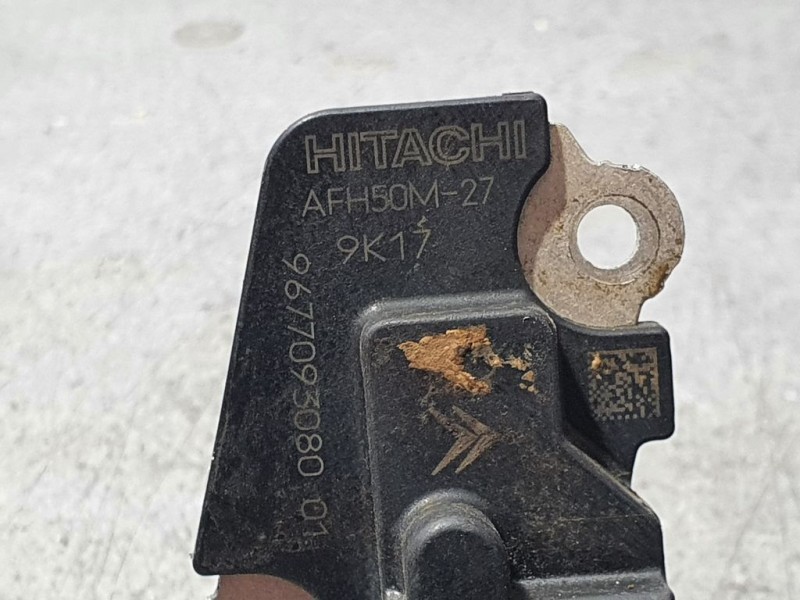 Recambio de caudalimetro para citroën c-elysée shine referencia OEM IAM 9677093080 AFH50M27 HOTACHI