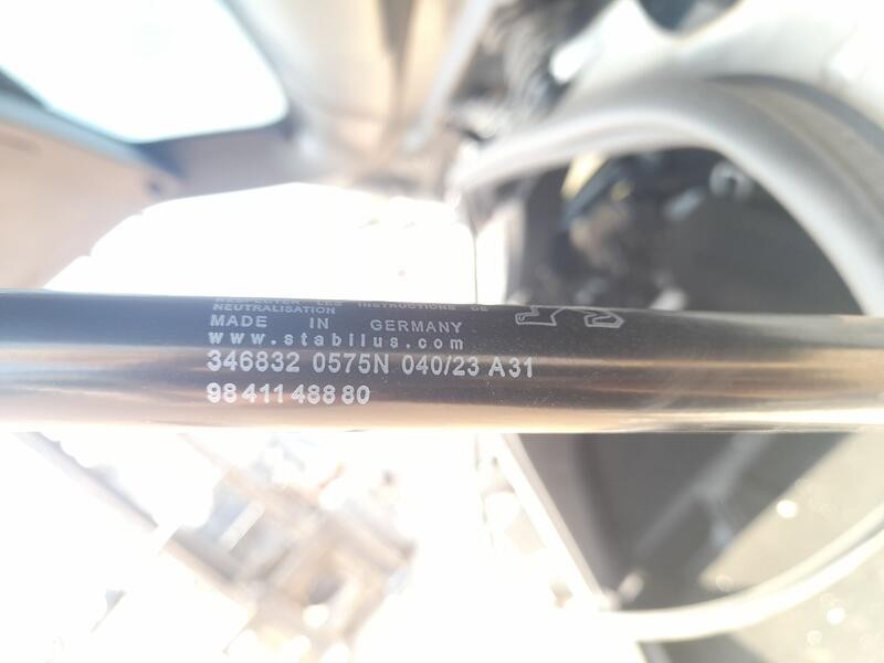 Recambio de amortiguadores maletero / porton para peugeot 3008 ii suv (mc_, mr_, mj_, m4_) 1.5 bluehdi 130 referencia OEM IAM 98