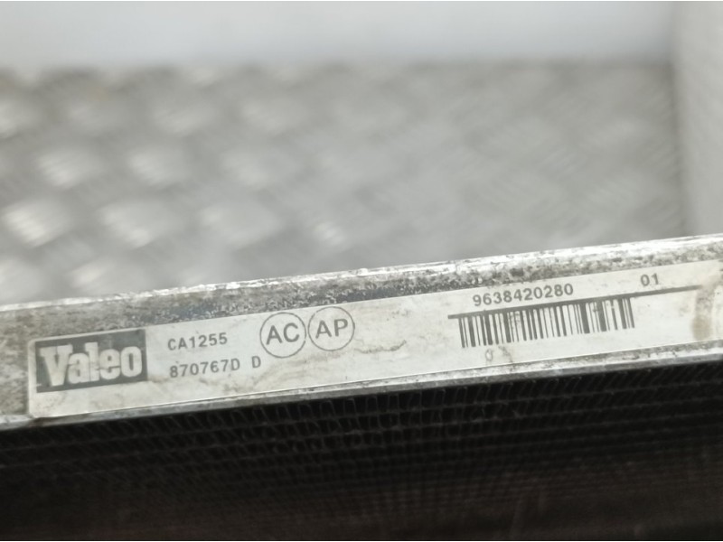 Recambio de condensador / radiador aire acondicionado para peugeot 307 break / sw (s1) sw pack referencia OEM IAM 9638420280 870