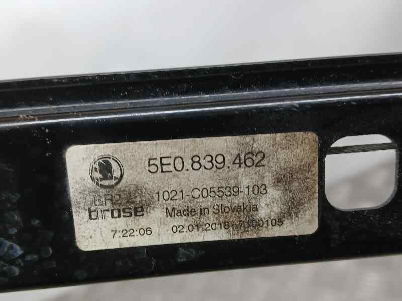Recambio de elevalunas trasero derecho para skoda octavia lim. (5e3) active referencia OEM IAM 5E0839462 1021C05539 ELECTRICO
