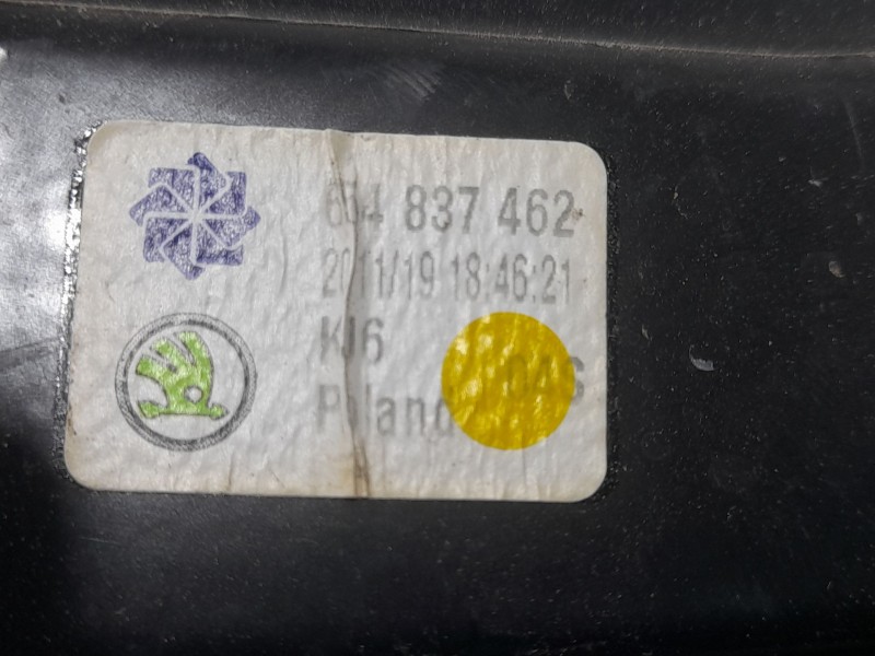 Recambio de elevalunas delantero derecho para skoda kamiq (nw4) 1.0 tsi referencia OEM IAM 654837462A  