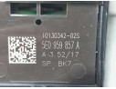 Recambio de mando elevalunas delantero izquierdo para skoda octavia lim. (5e3) active referencia OEM IAM 5E0959857A  
