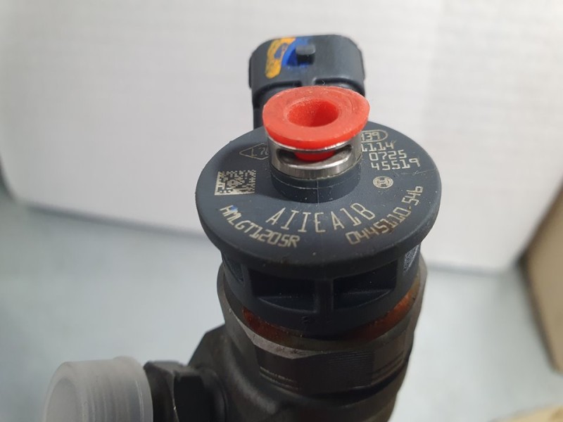 Recambio de inyector para nissan qashqai (j11) 1.6 dci turbodiesel cat referencia OEM IAM HMLGT1205R 0445110546 BOSCH