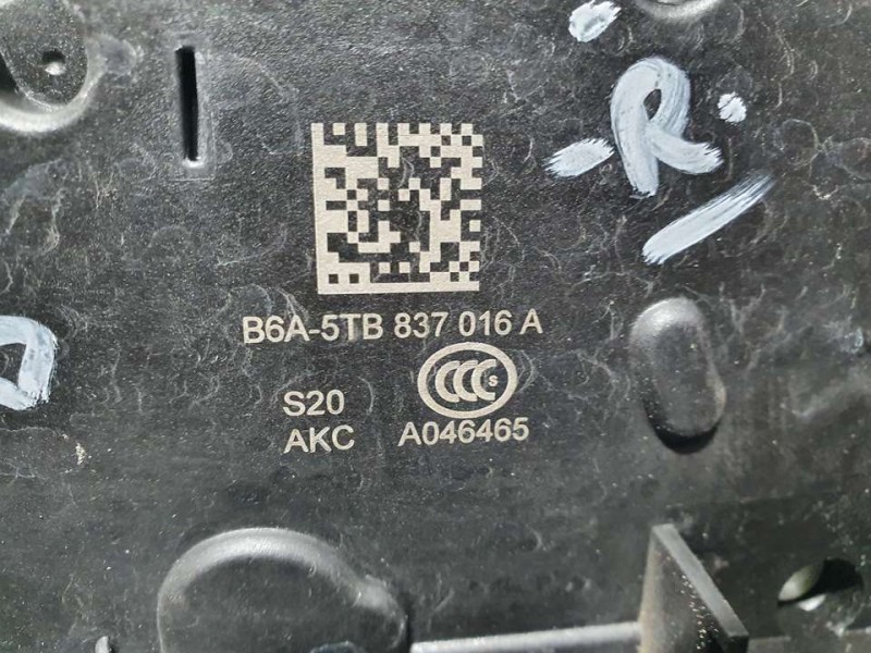 Recambio de cerradura puerta delantera derecha para volkswagen caddy furgón/kombi maxi kombi bmt referencia OEM IAM 5TB837016A  