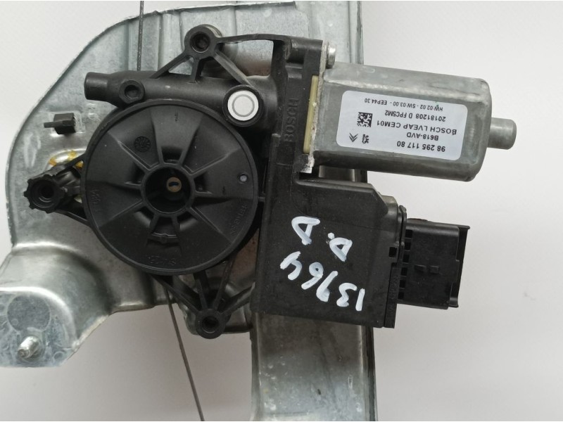Recambio de elevalunas delantero derecho para citroën c3 shine referencia OEM IAM 9830478880D  ELECTRICO 6 PINS