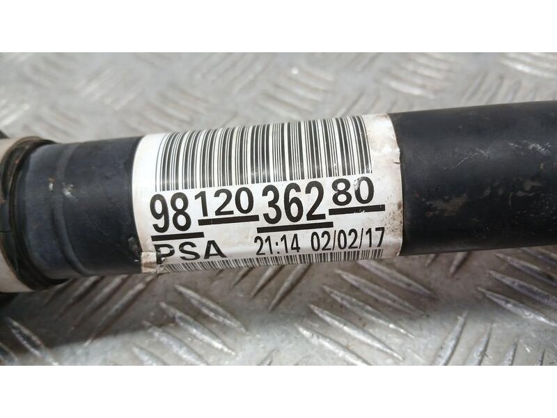 Recambio de transmision delantera izquierda para citroën c-elysée feel referencia OEM IAM 9812036280  