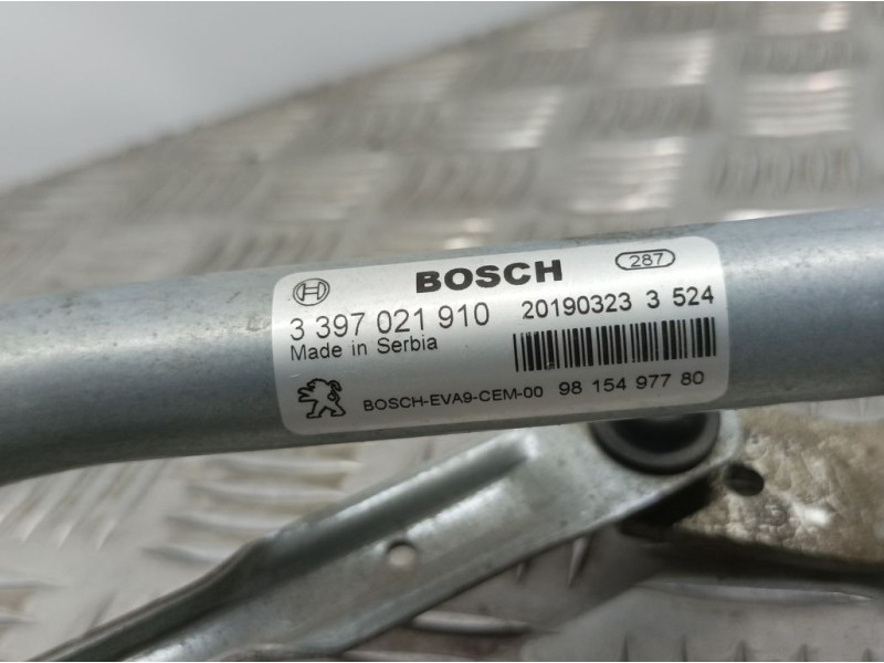 Recambio de motor limpia delantero para citroën c3 shine referencia OEM IAM 9815497780 3397021910 BOSCH