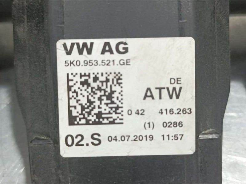 Recambio de mando luces y limpia para volkswagen caddy furgón/kombi maxi kombi bmt referencia OEM IAM 5K0953521GE  
