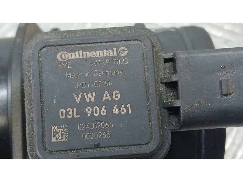 Recambio de caudalimetro para seat ibiza iv (6j5, 6p1) 1.6 tdi referencia OEM IAM 03L906461 CONTINENTAL 5WK97023