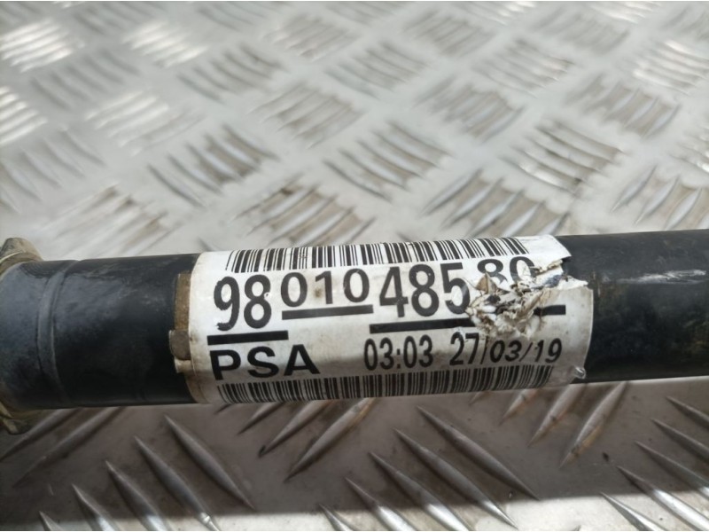 Recambio de transmision delantera izquierda para citroën c3 shine referencia OEM IAM 9801048580  