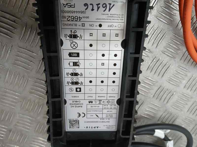 Recambio de cable para peugeot 2008 (p1) e-active referencia OEM IAM 9844466280 9844469880 CABLE CARGADOR BATERIA
