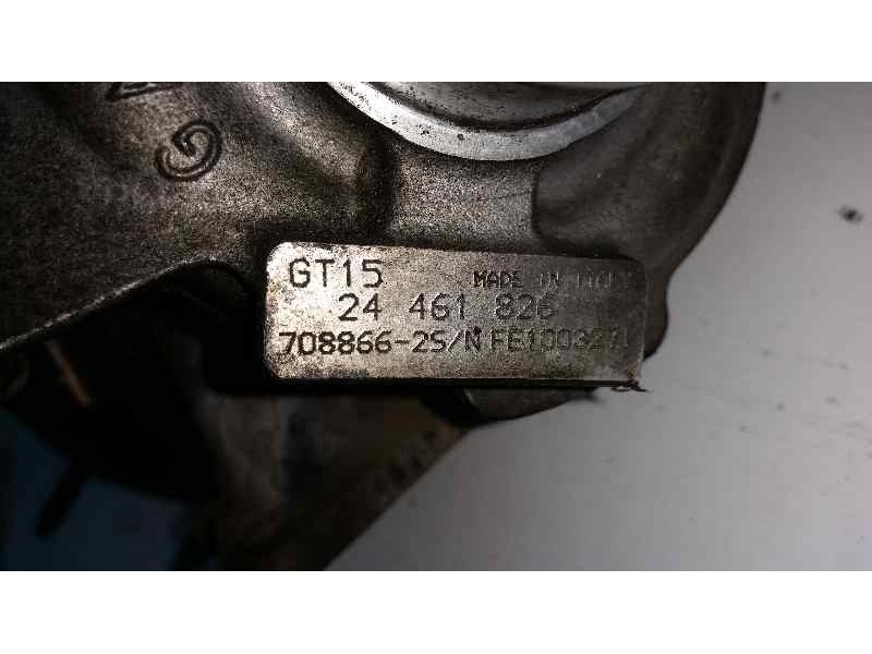 Recambio de turbocompresor para opel vectra c berlina 2.0 dti referencia OEM IAM 7088662SN 24461826 GARRET