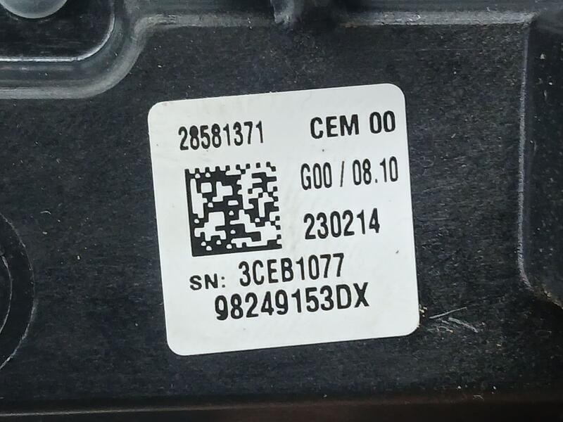 Recambio de mando multifuncion para peugeot 3008 ii suv (mc_, mr_, mj_, m4_) 1.5 bluehdi 130 referencia OEM IAM 98249153DX  5858