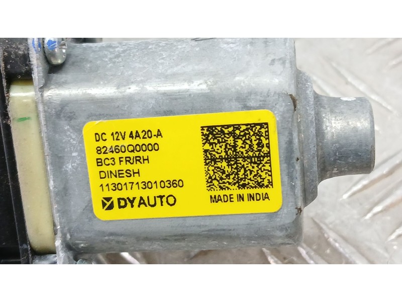 Recambio de elevalunas delantero derecho para hyundai bayon (bc3) 1.2 mpi referencia OEM IAM 82460Q0000 DY AUTO 11301713010360