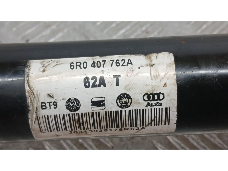 Recambio de transmision delantera derecha para seat ibiza iv (6j5, 6p1) 1.6 tdi referencia OEM IAM 6R0407762A  