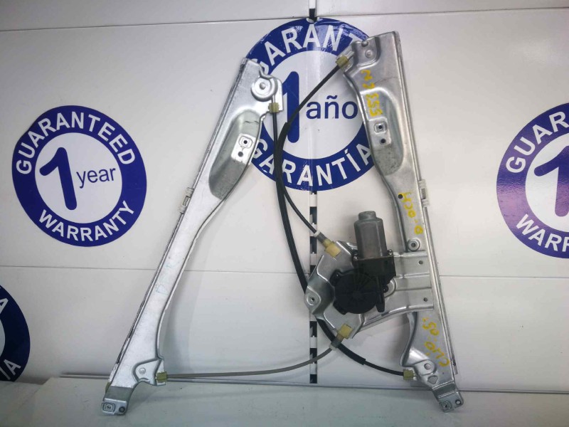 Recambio de elevalunas delantero derecho para renault clio iii 1.5 dci diesel referencia OEM IAM 400861D  2 PINS